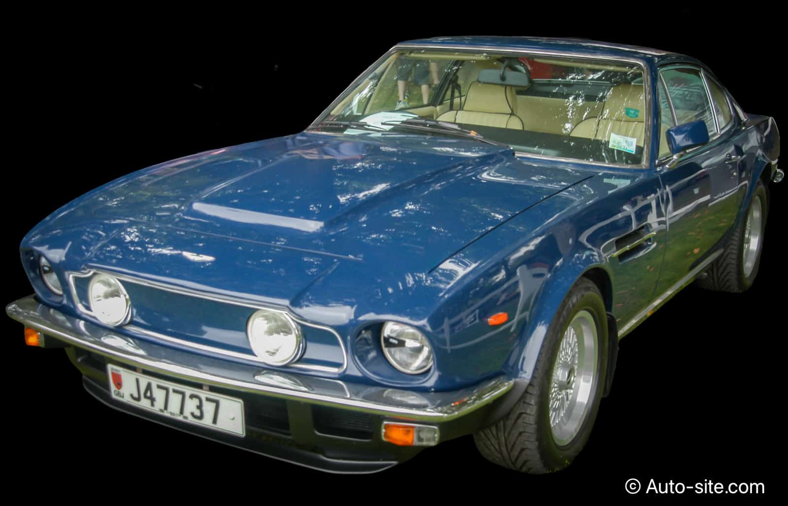 aston martin v8 series 4 oscar india front left