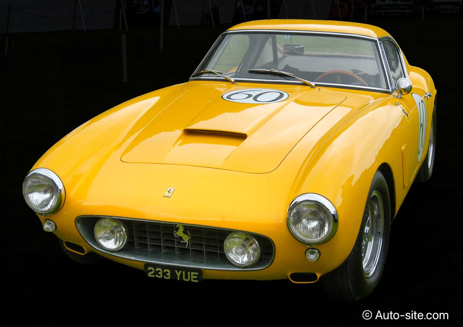 Ferrari Gallery ferrari 250 gt berlinetta passo corte swb 1960 yellow no 60 front left isolated
