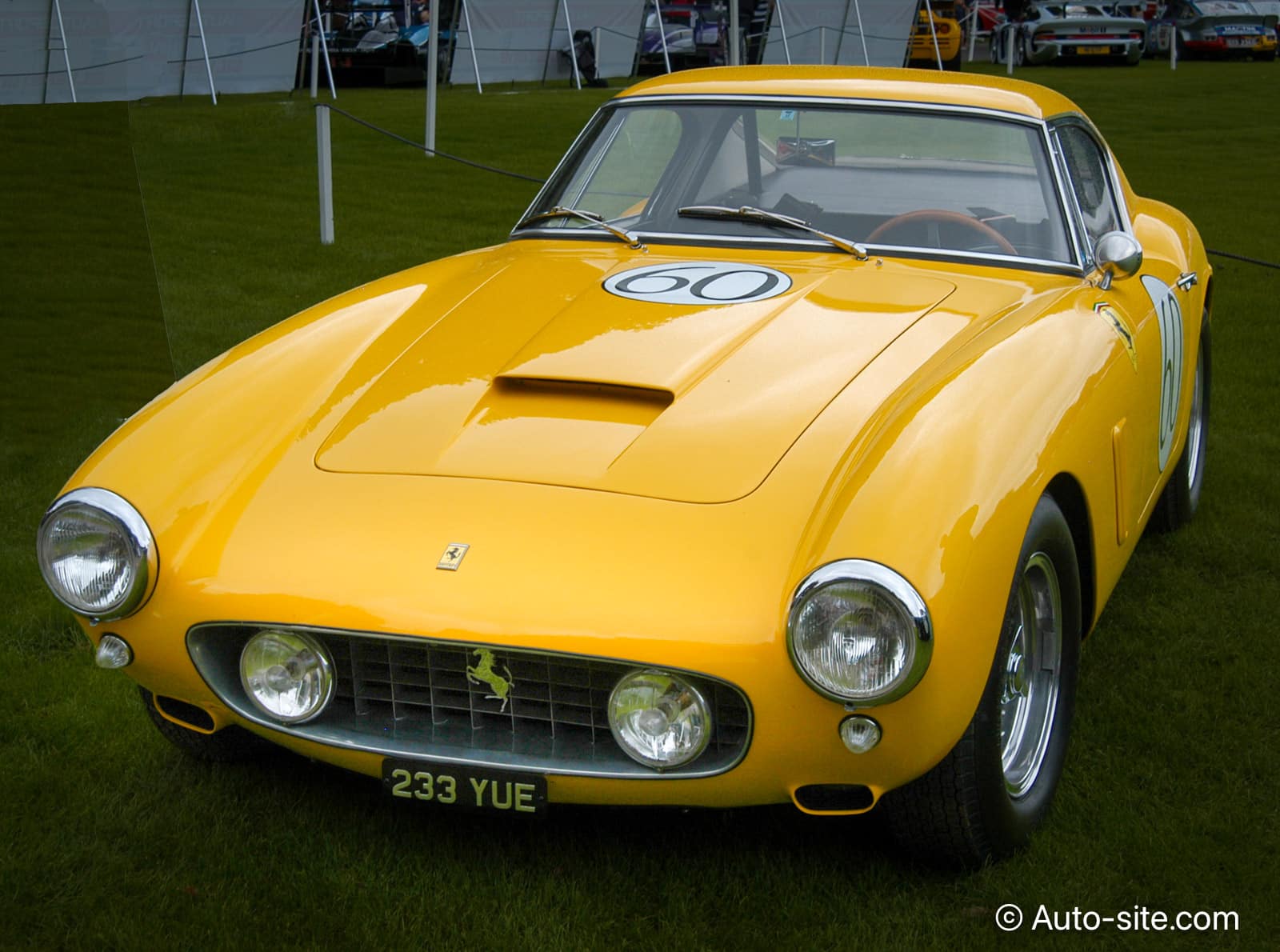 Ferrari Gallery ferrari 250 gt berlinetta passo corte swb 1960 yellow no 60 front left