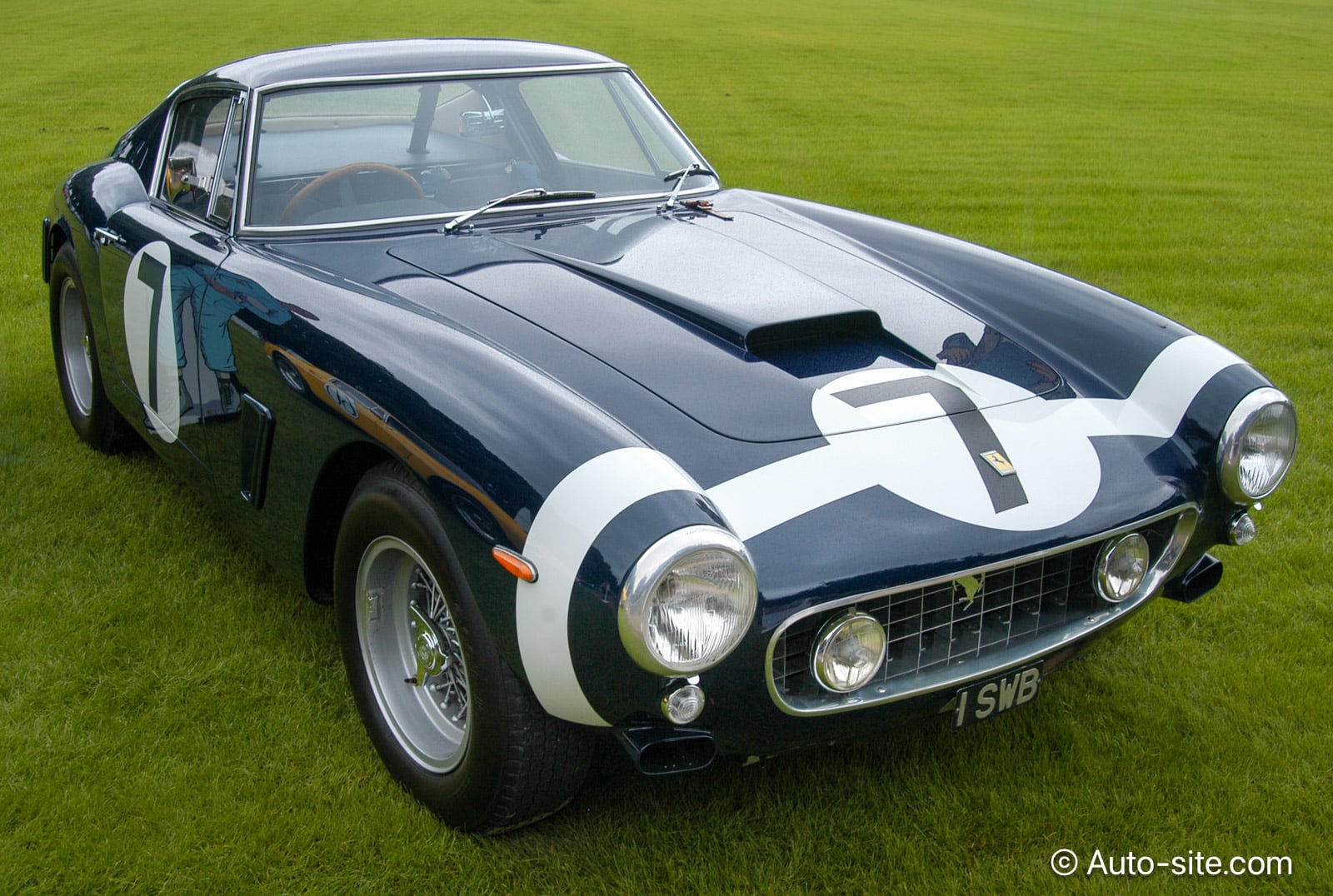 Ferrari Gallery ferrari 250 gt swb berlinetta passo corte 1961 dark blue no 7 1swb sterling moss front right