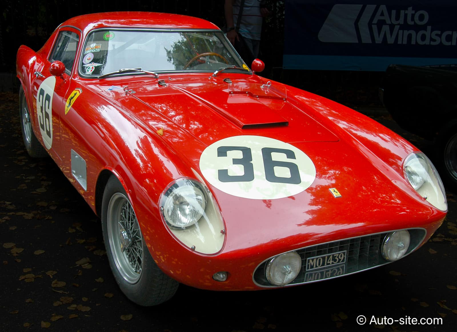 Ferrari Gallery ferrari 250 gt 1958 modified no 36 prova mo1439 red front right