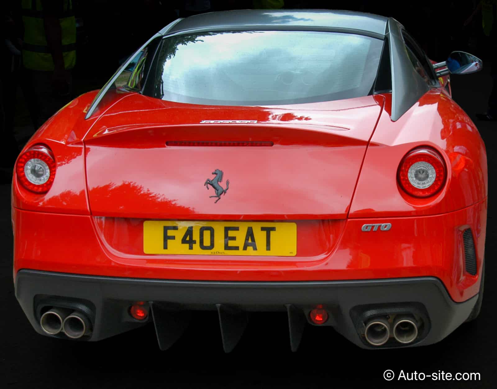 Ferrari Gallery ferrari 599 gto rear red