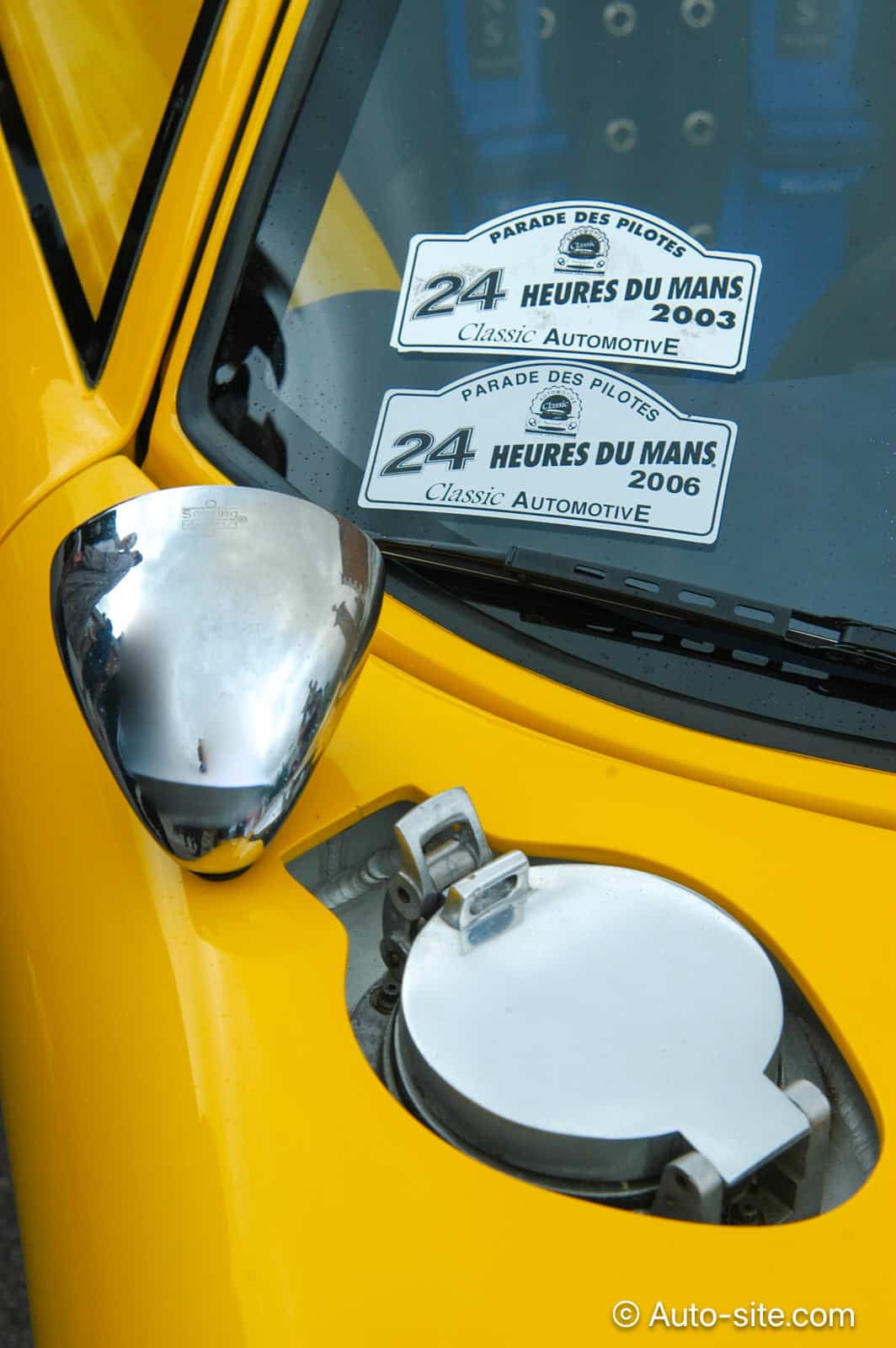 ford gt40 replica 1997 rml gye4c yellow front filler details
