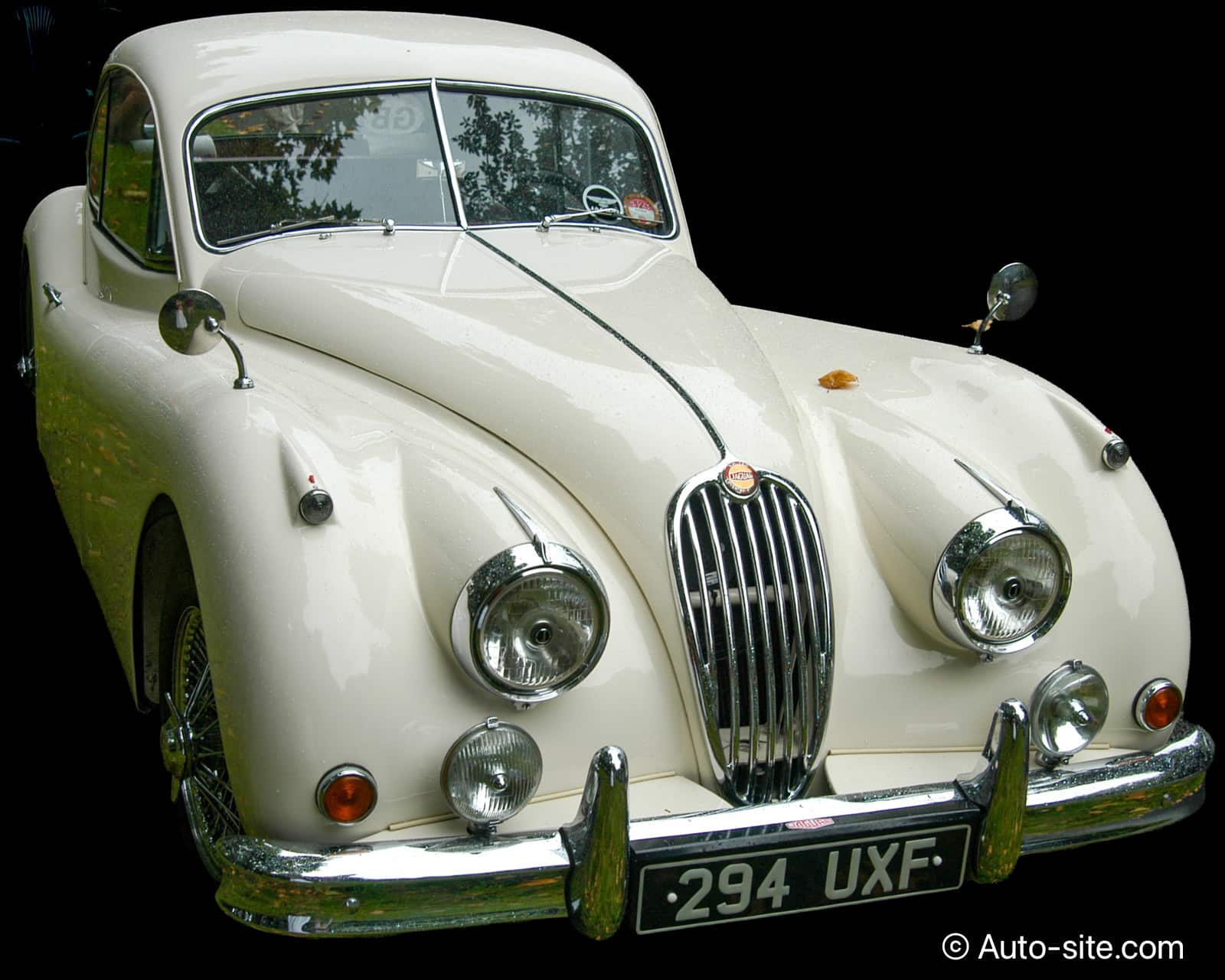 jaguar xk140 se coupe 3 4 litre 1956 294uxf white front right
