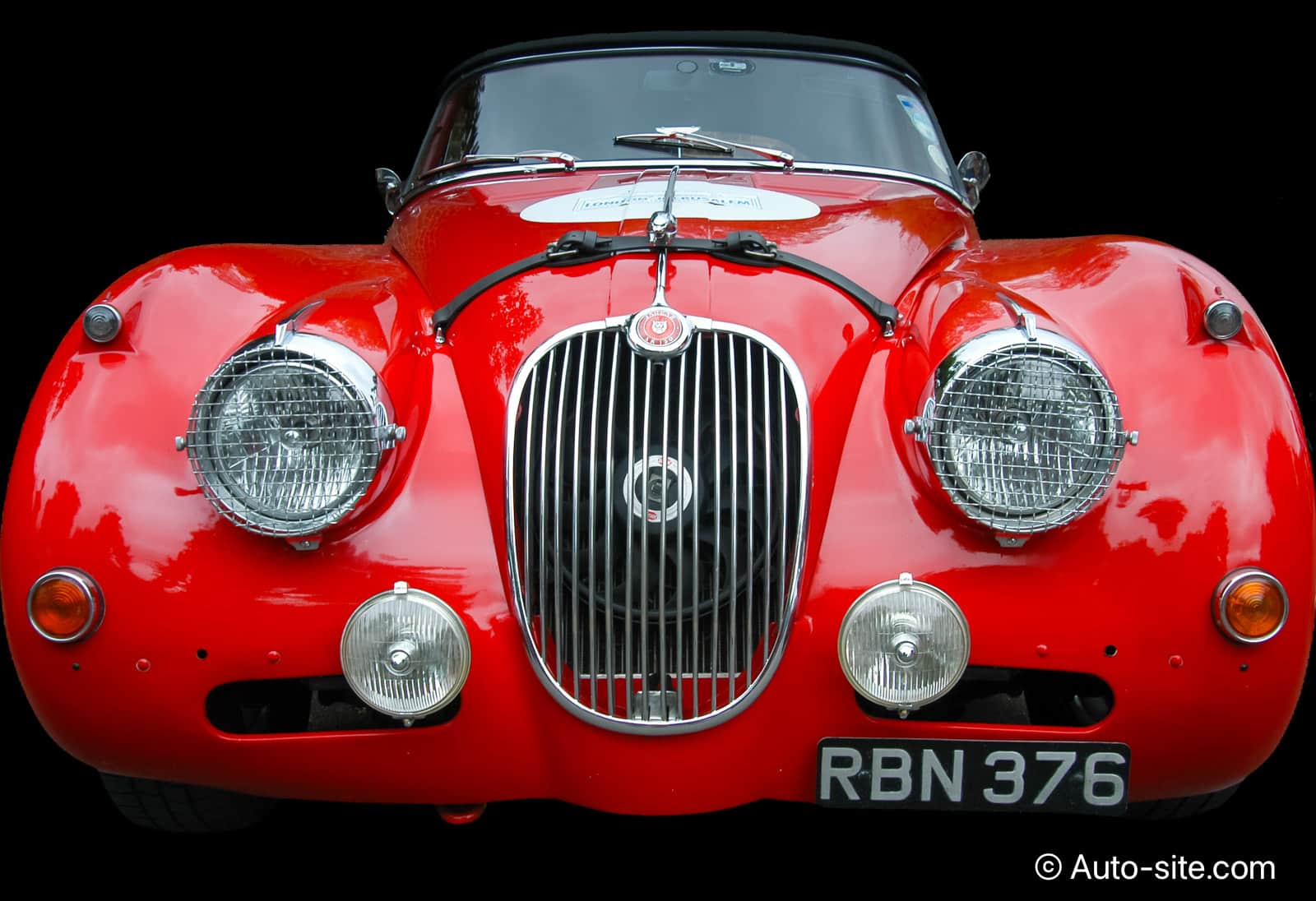 jaguar xk150 3 8s roadster 1960 rbn376 red front 2
