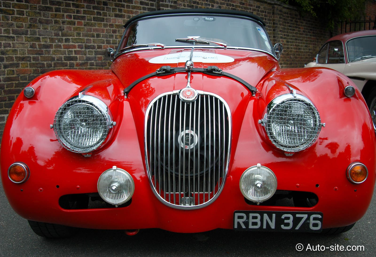 jaguar xk150 3 8s roadster 1960 rbn376 red front
